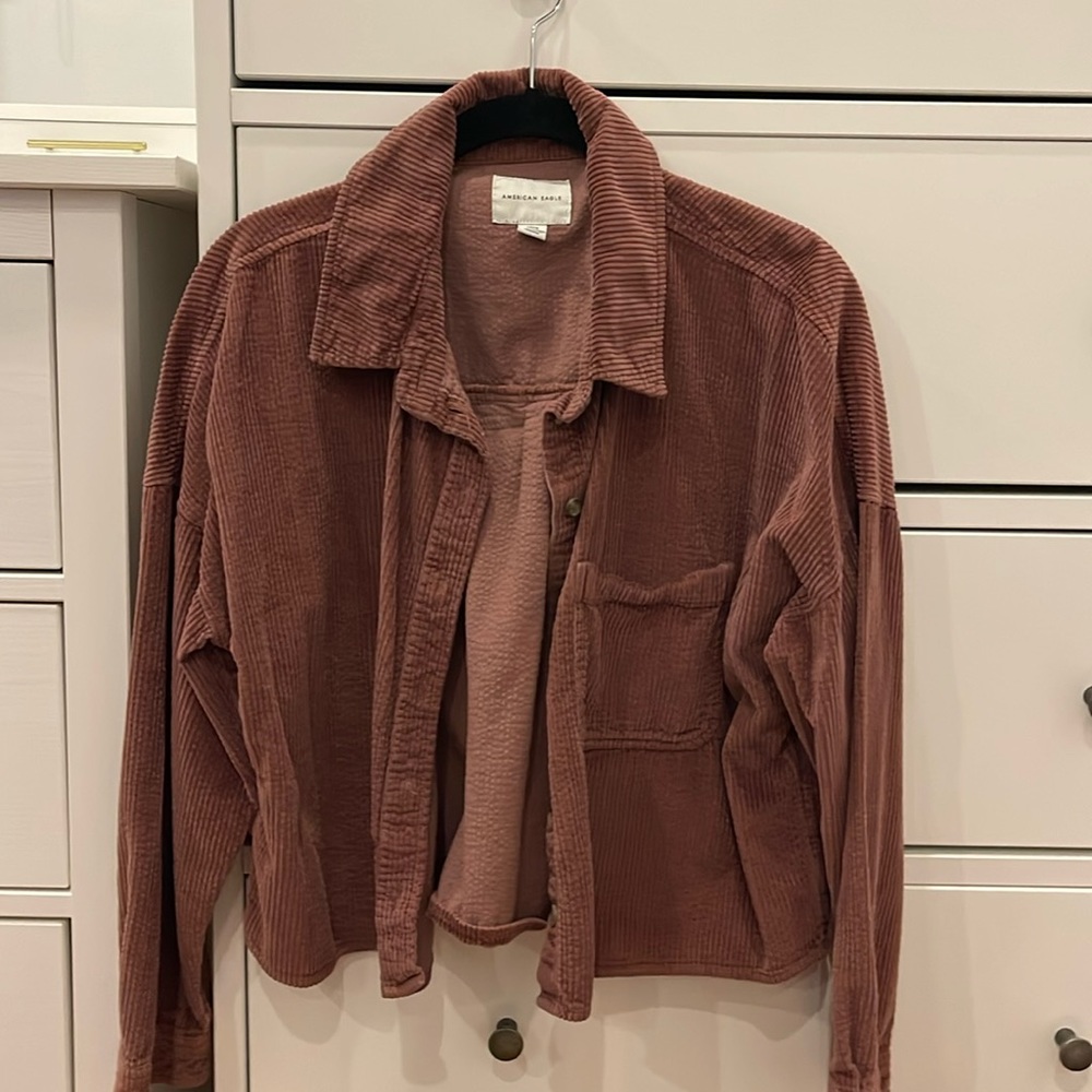 Corduroy Cropped Jacket